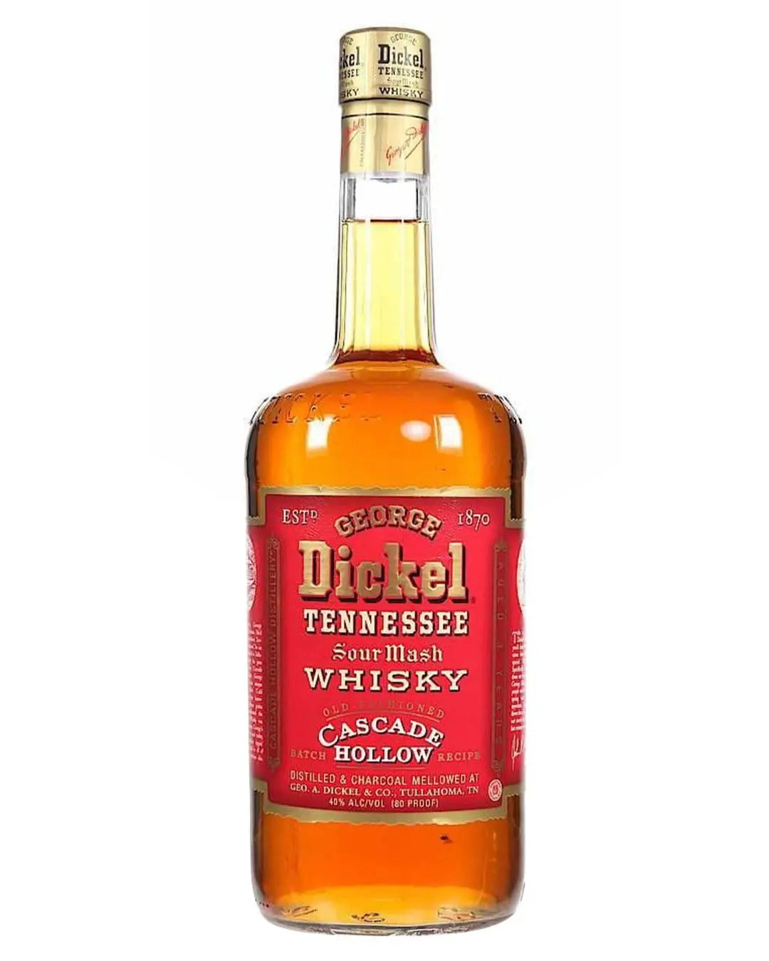 George Dickel Cascade Hollow 3 Year Old Whiskey, 75 cl
