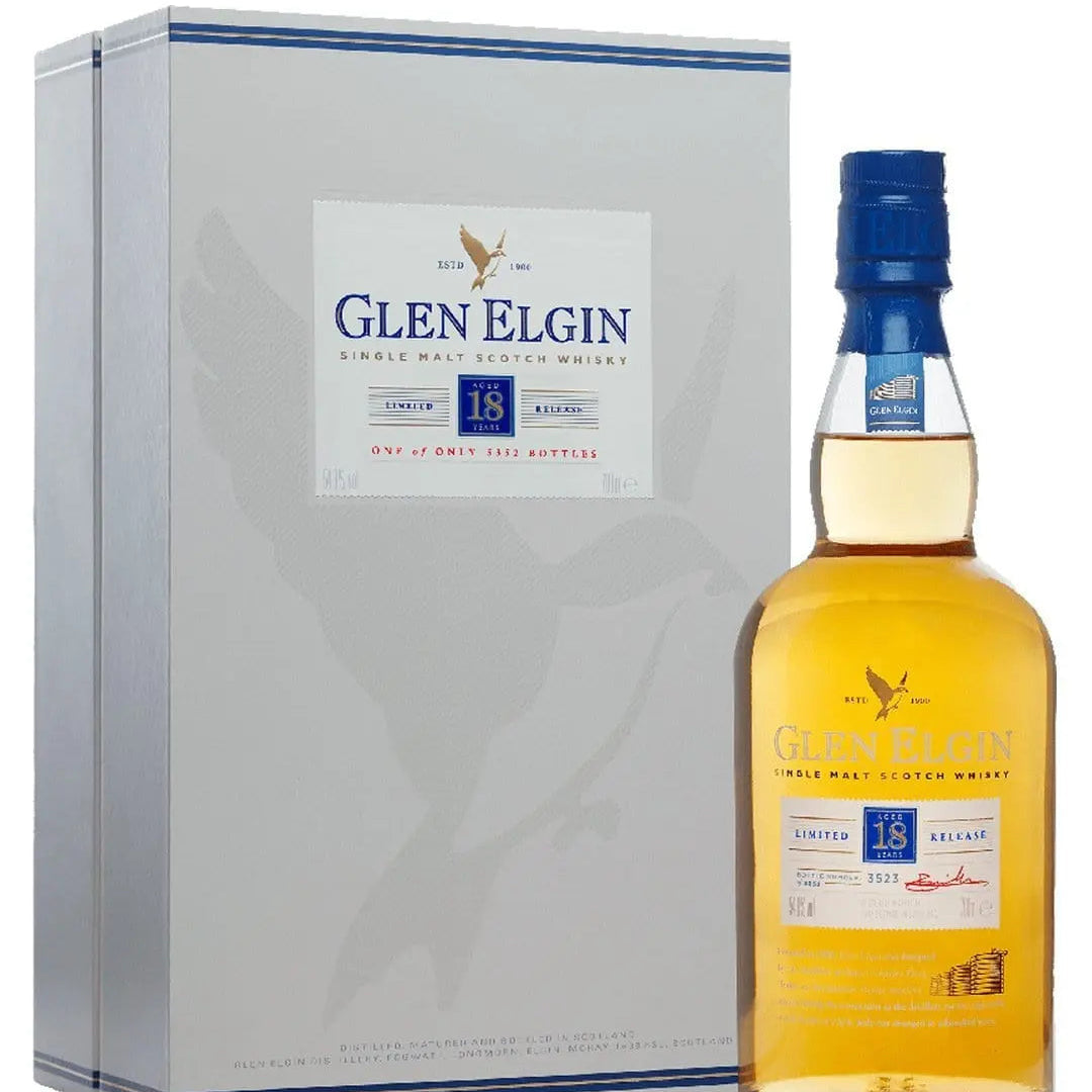 Glen Elgin 18 Year Old Whisky, 70 cl