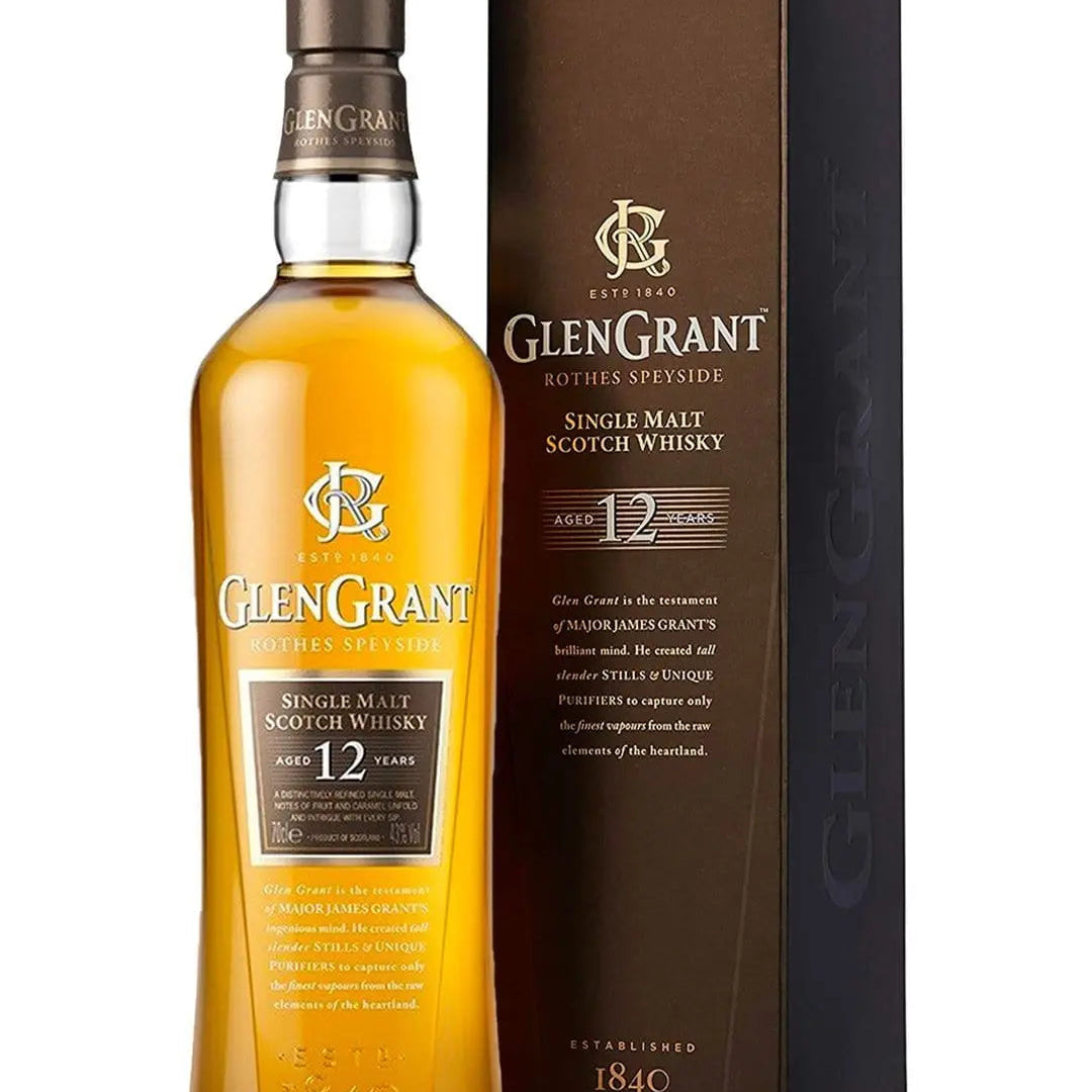 Glen Grant 12 Year Old Whisky, 70 cl