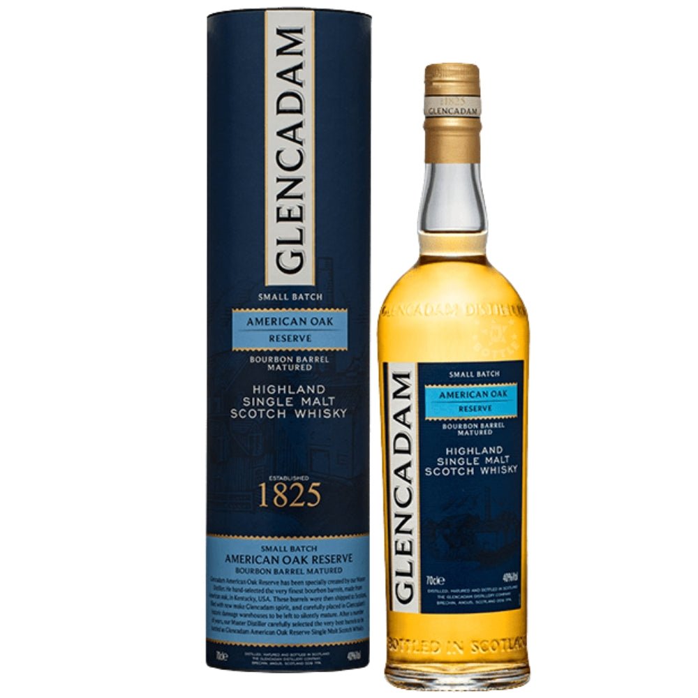 Glencadam American Oak Reserve Highland Single Malt Scotch Whiskey (750mL)