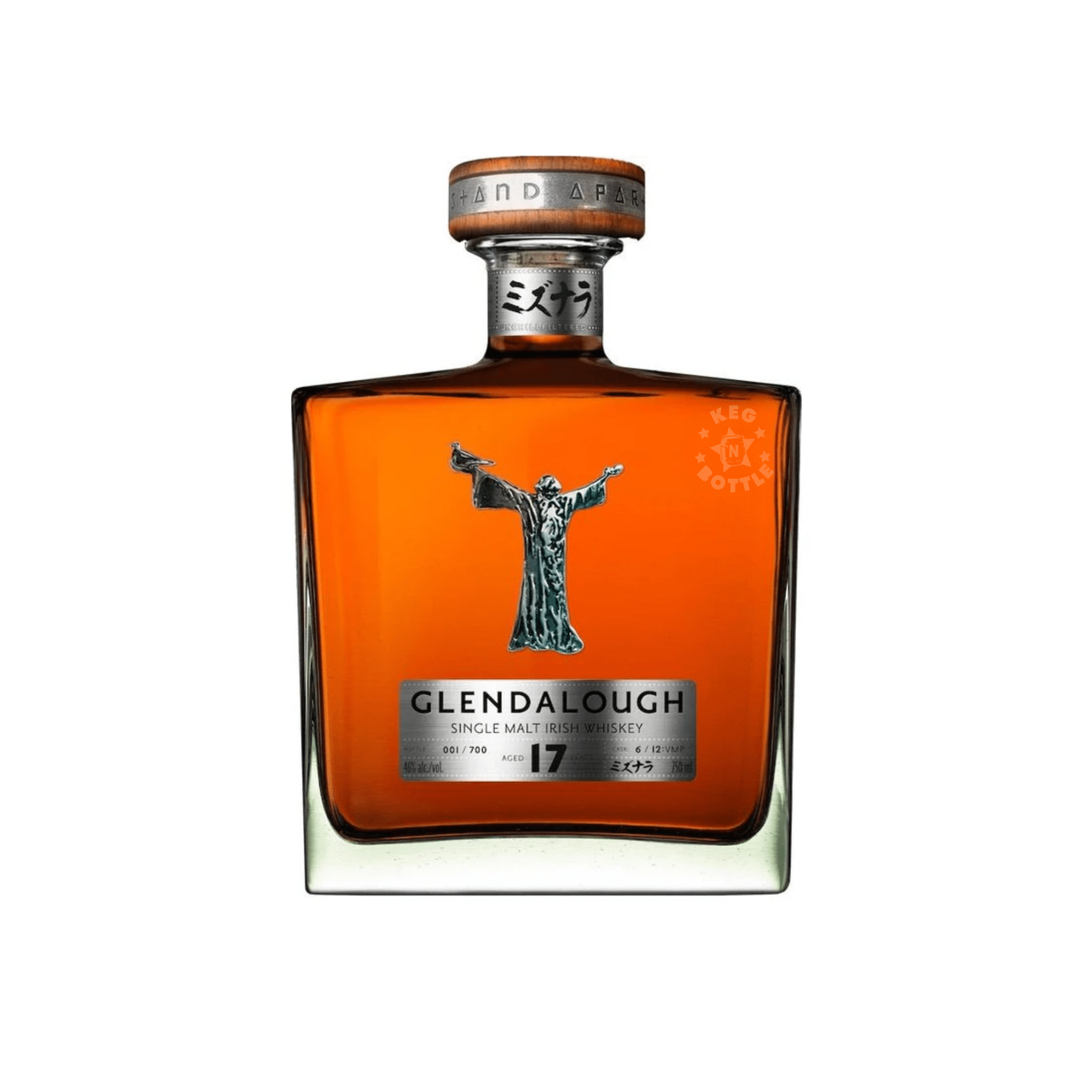 Glendalough 17 Year Single Malt Irish Whisky (750 ml)