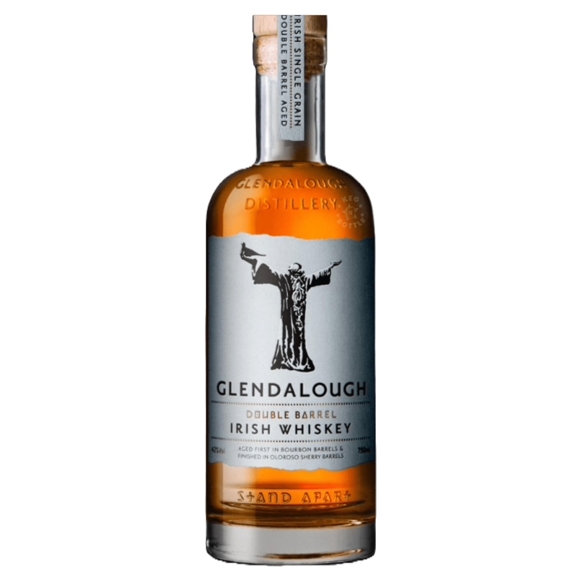 Glendalough Double Barrel Irish Whiskey (750 ml)