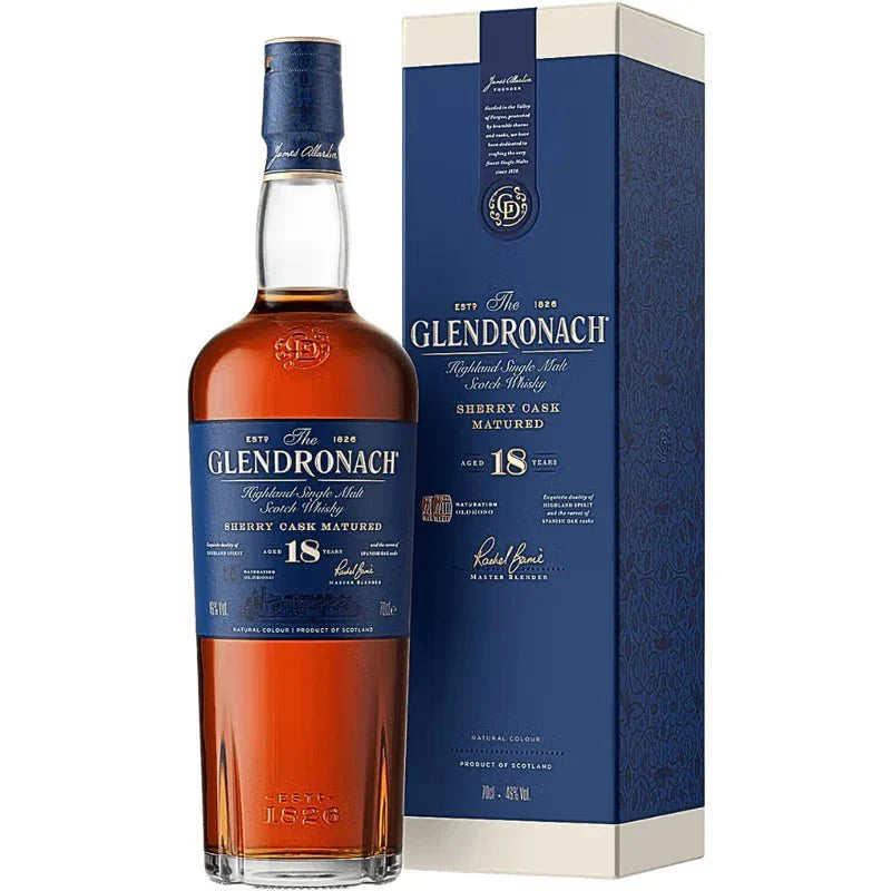 Glendronach 18 Year Highland Single Malt Scotch (700 ml)