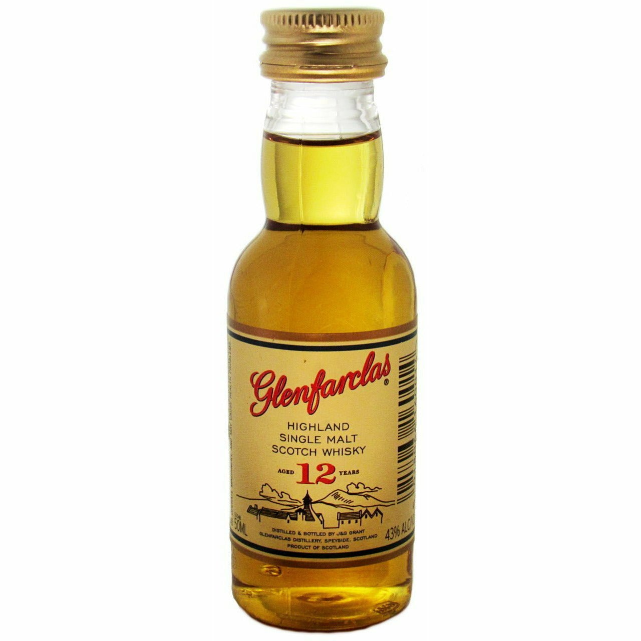 Glenfarclas 12 Year Whisky 12 Qty (50 mL)
