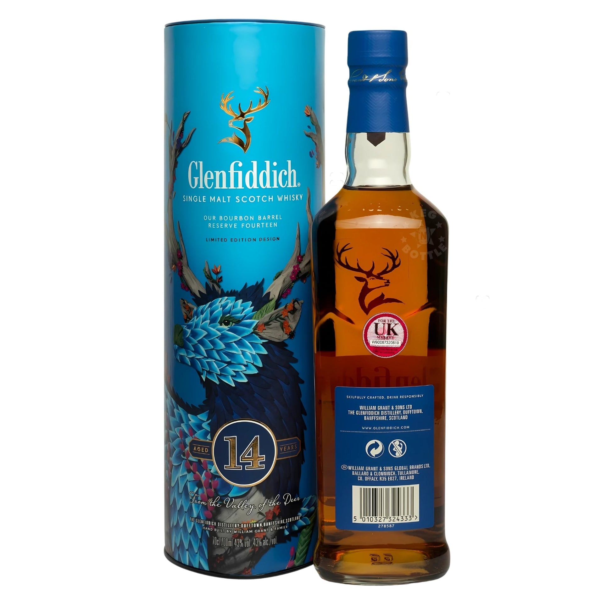 Glenfiddich 14 Year Bourbon Barrel Reserve Limited Edition (750 ml)
