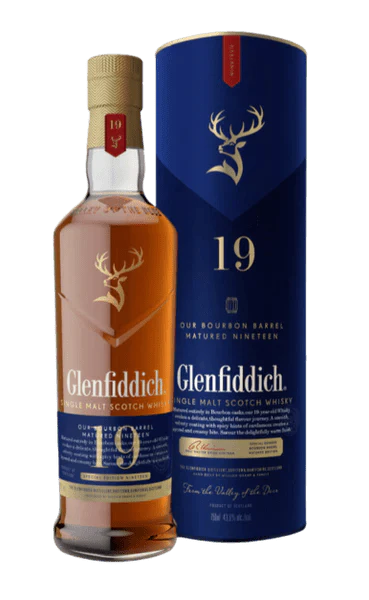 Glenfiddich 19 Year Kosher Single Malt Scotch Whiskey (750mL)