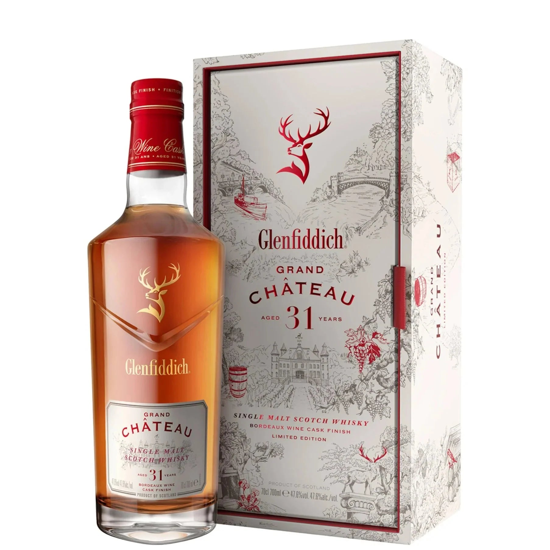 Glenfiddich Grand Chateâu 31 Yr Single Malt Scotch Whisky (750mL)