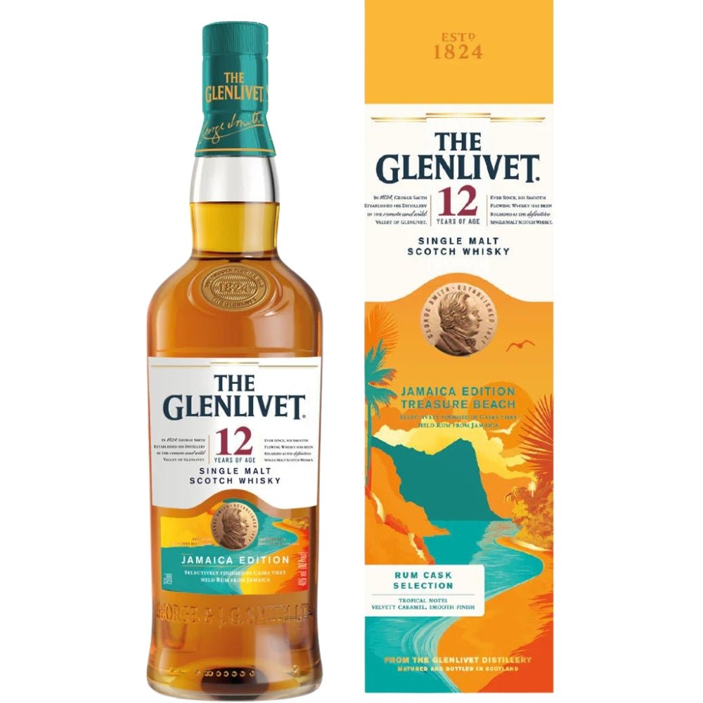 Glenlivet 12 Year Jamaica Edition Single Malt Scotch Whiskey (750mL)