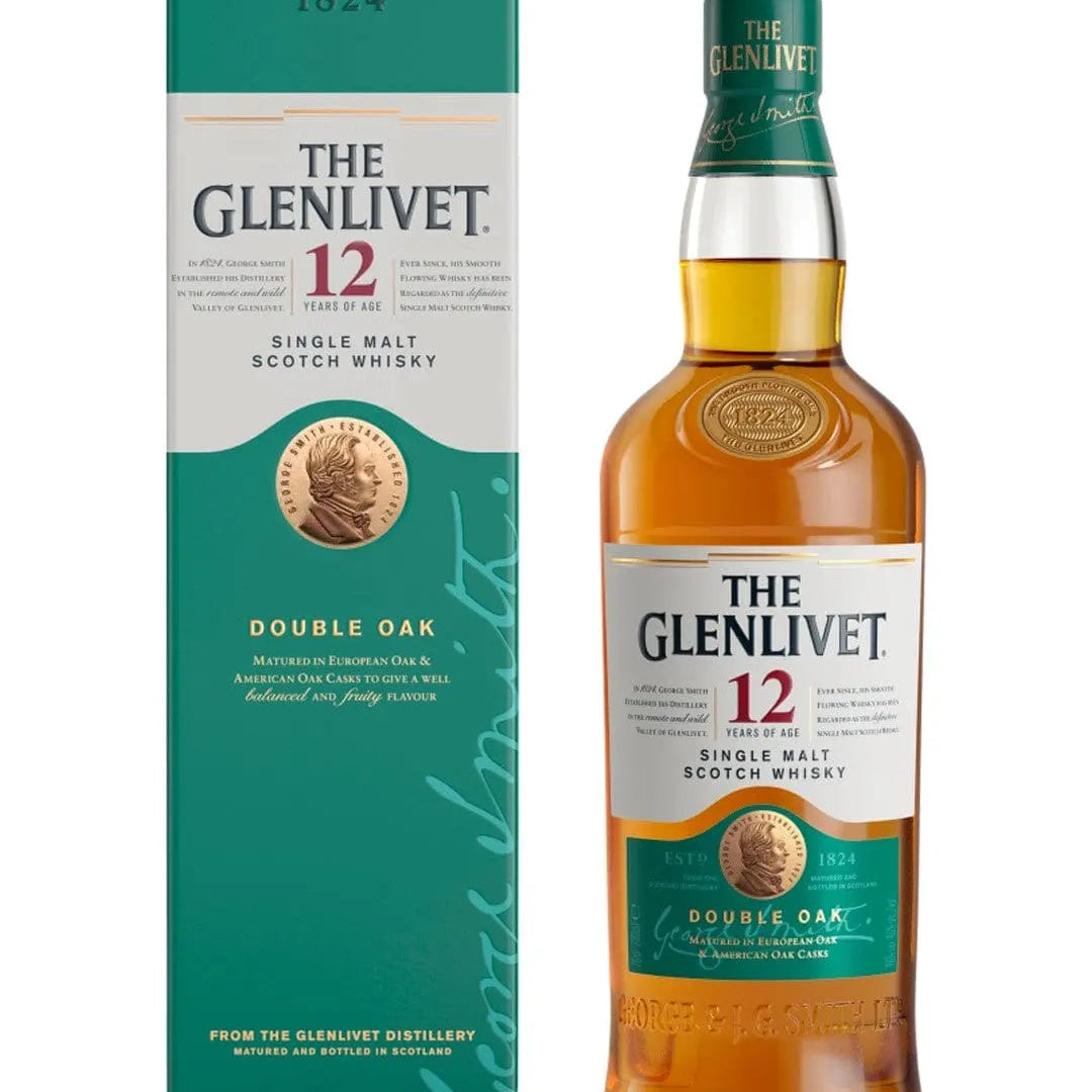 Glenlivet 12 Year Old Single Malt Scotch Whisky, 70 cl