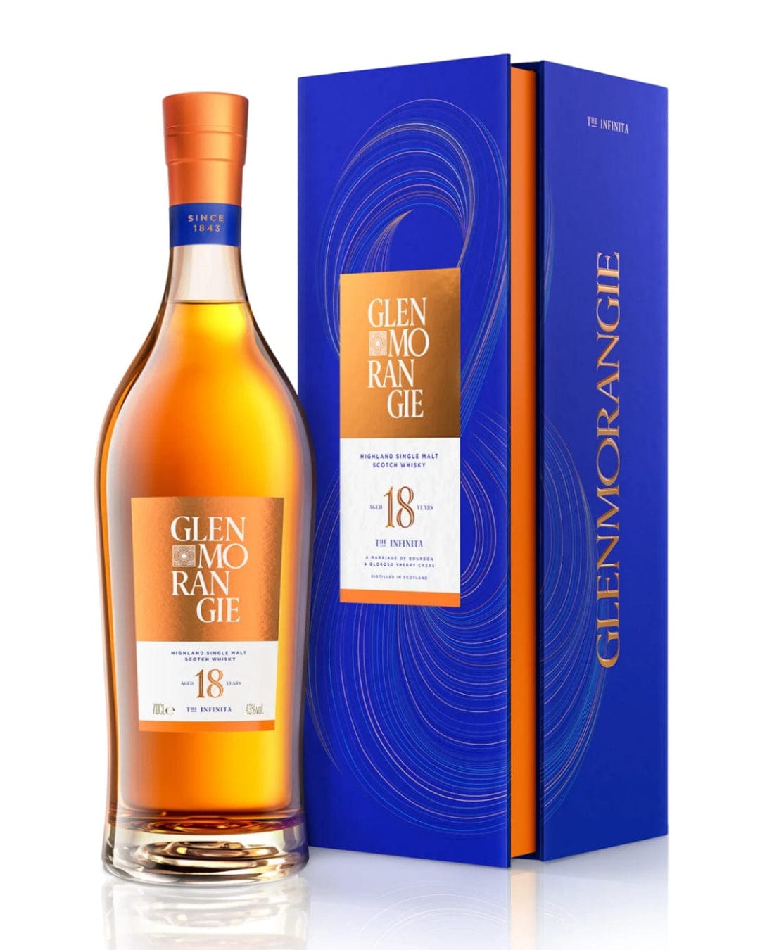 Glenmorangie 18 Year Old Whisky, 70 cl