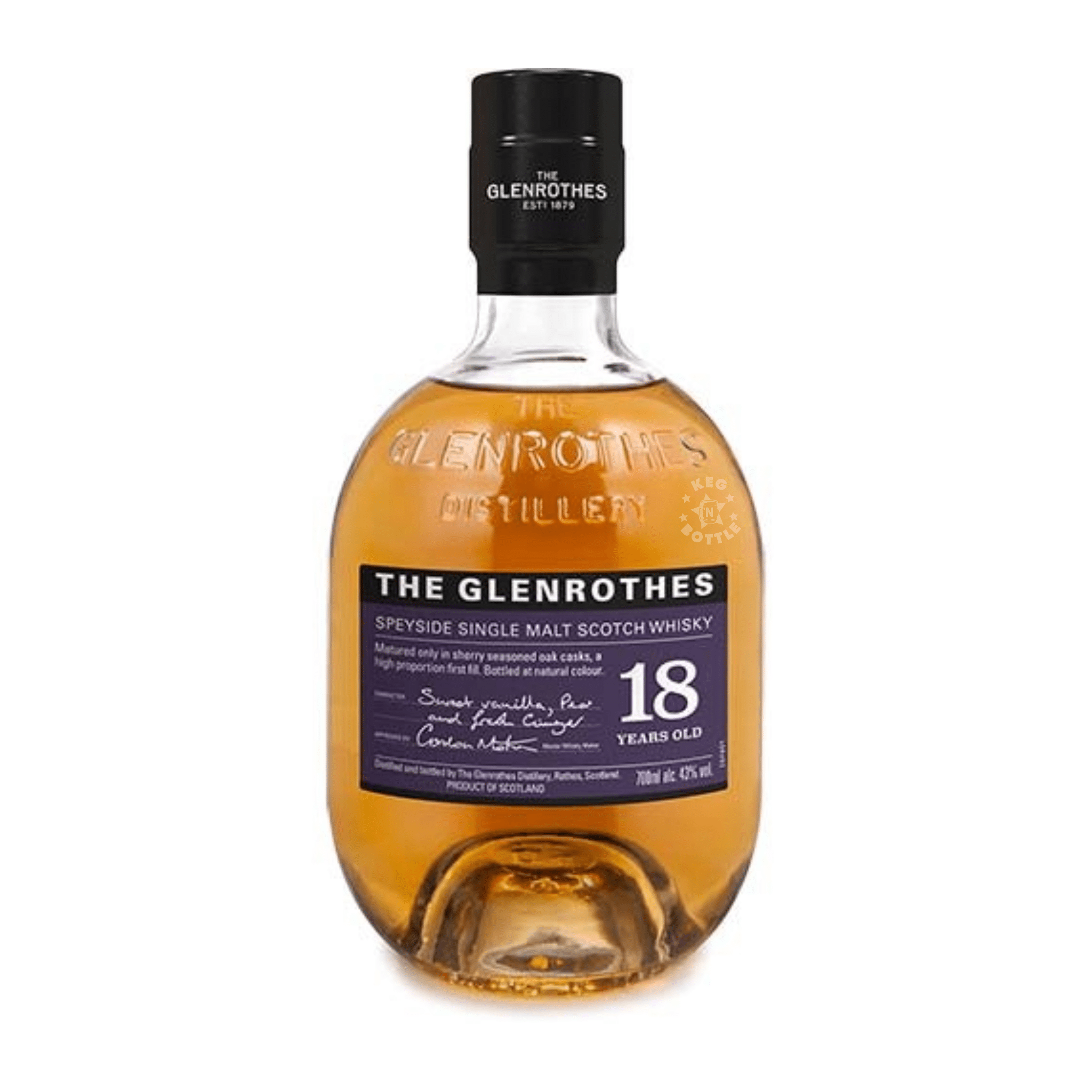 Glenrothes 18 Year Speyside Single Malt Scotch (750 ml)