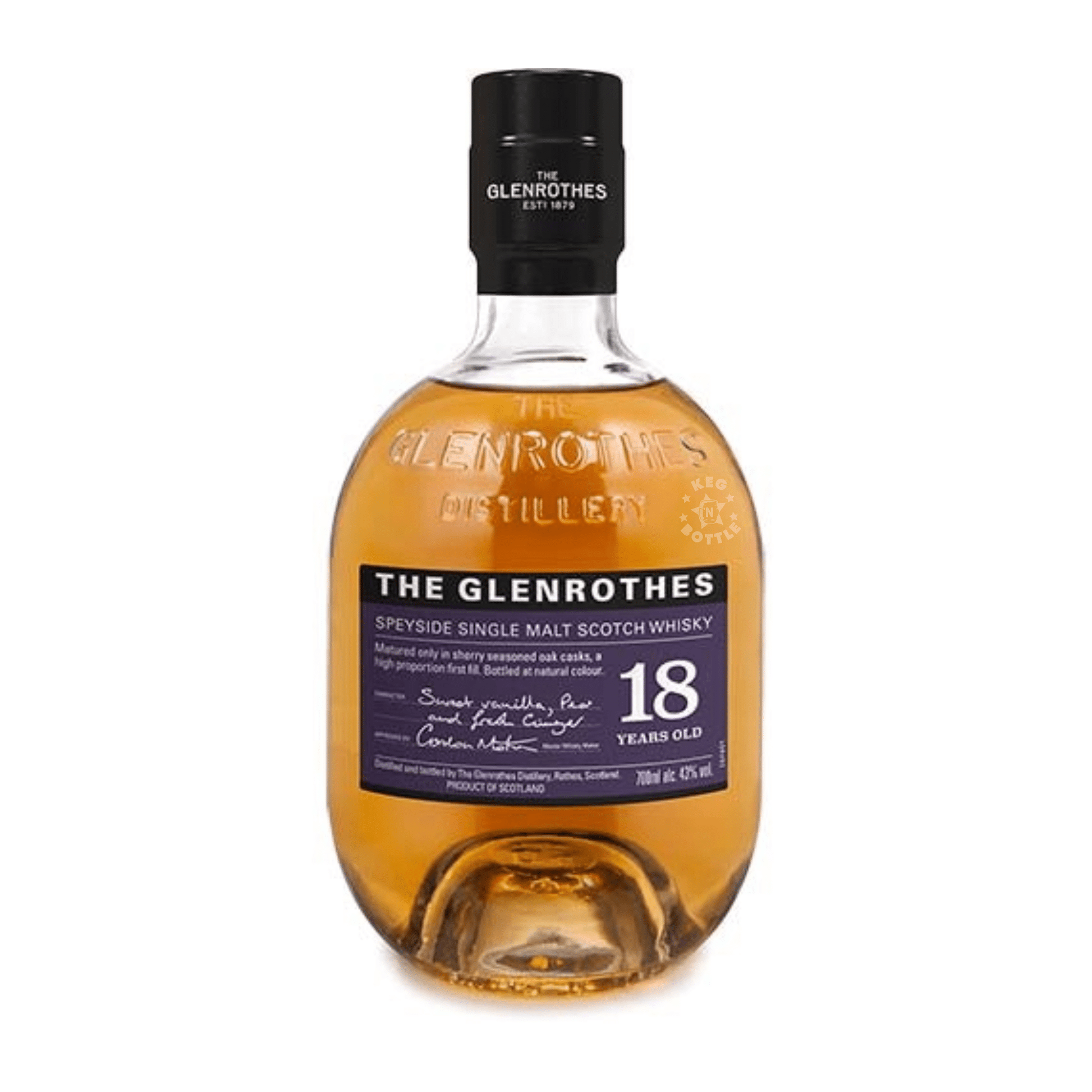 Glenrothes 18 Year Speyside Single Malt Scotch (750 ml)