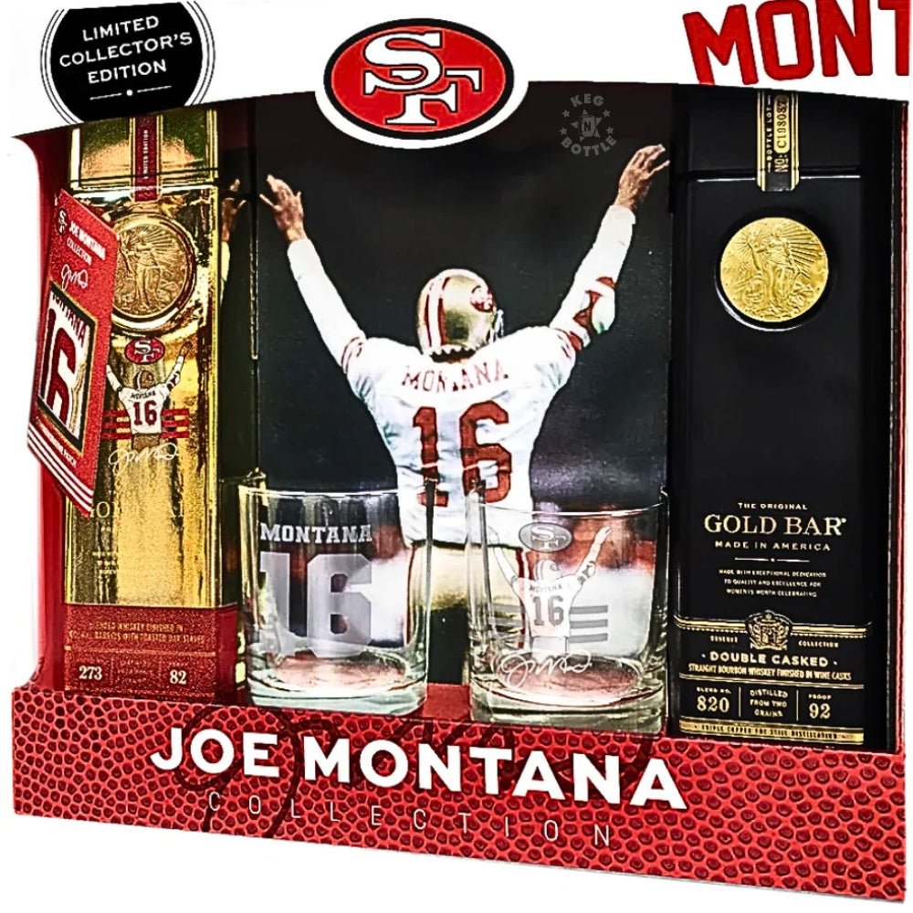Gold Bar Whiskey Joe Montana Season Kickoff Collection – (2×750 ml)