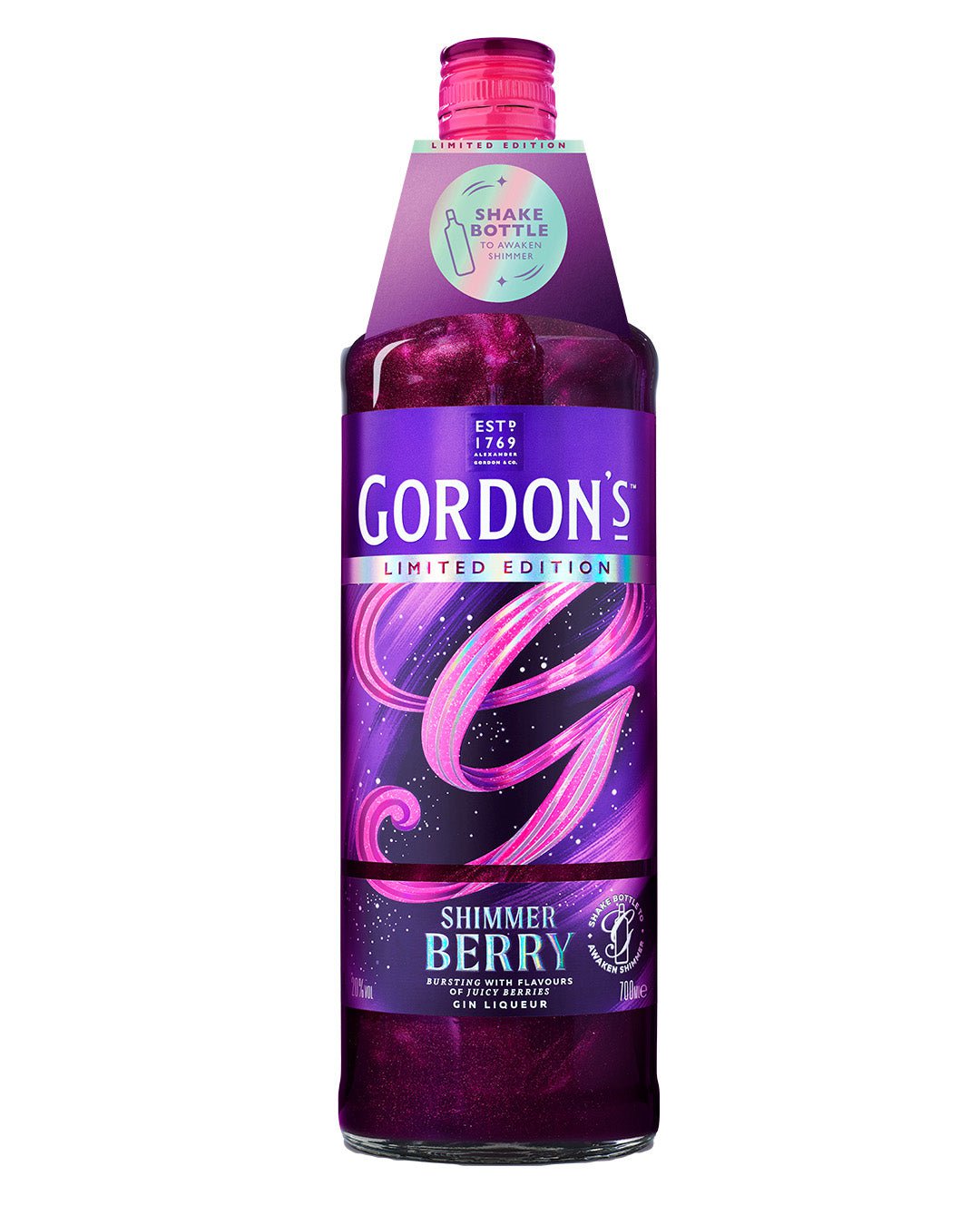 Gordon's Shimmer Berry Gin, 70 cl