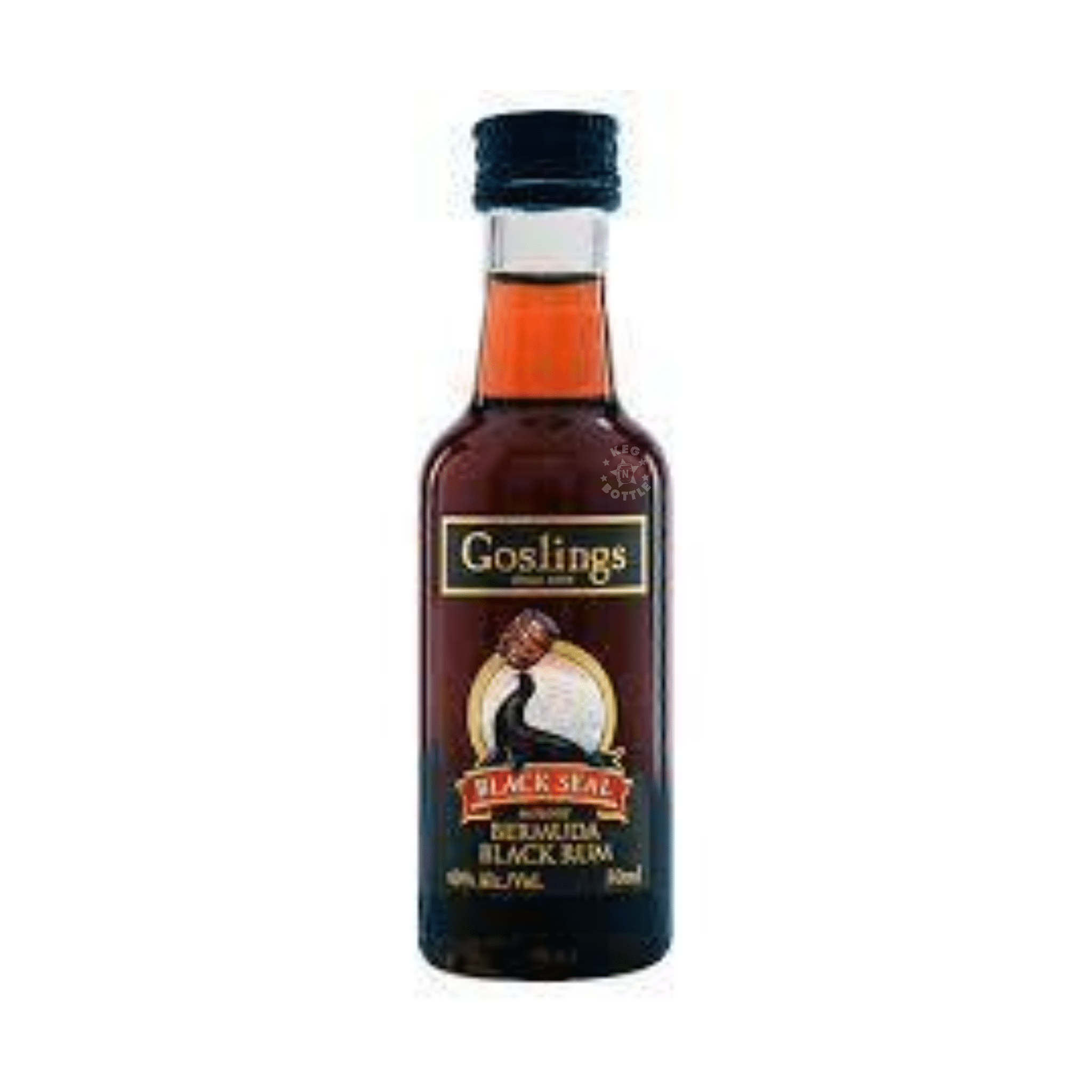 Goslings Black Seal Bermuda Black Rum (50 ml)