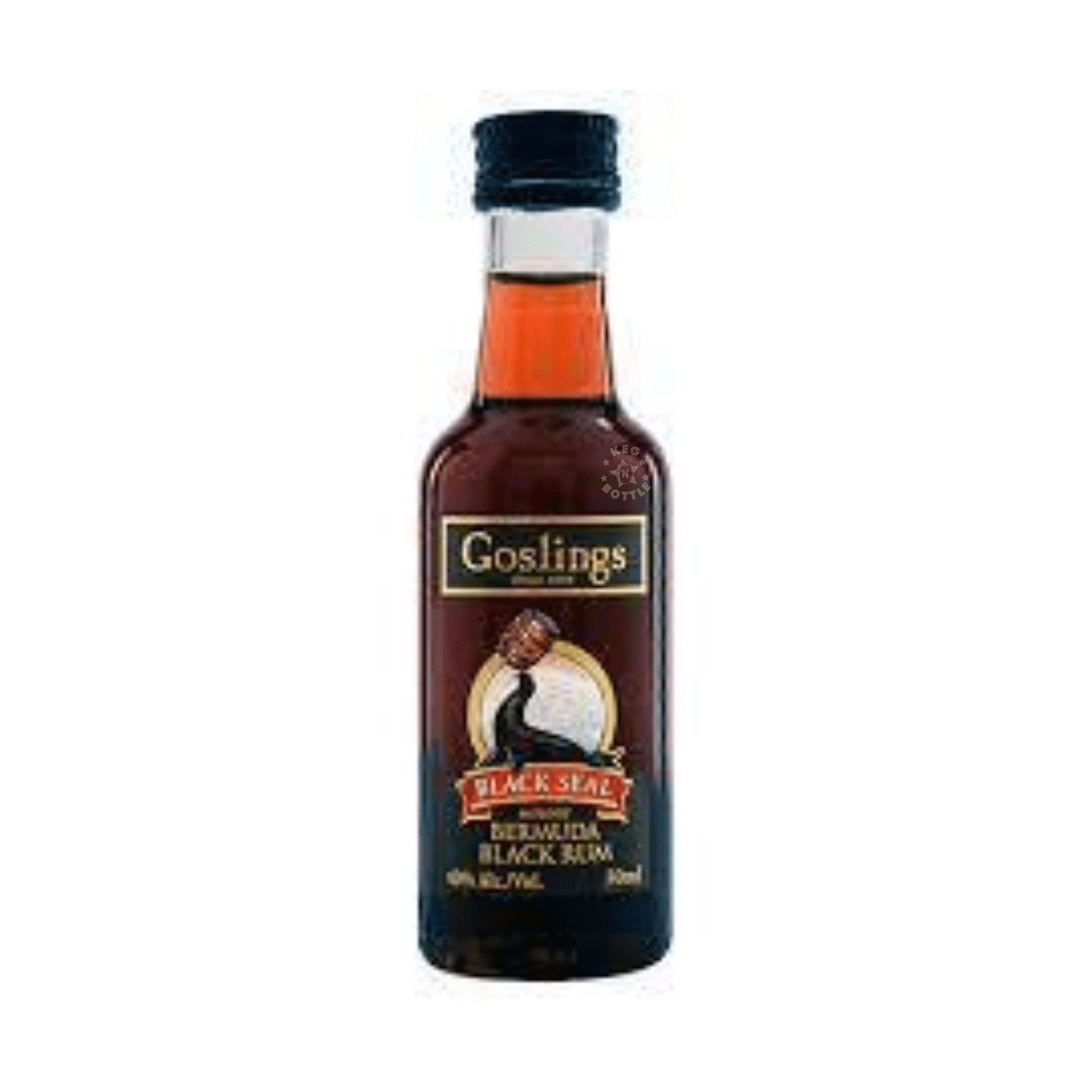 Goslings Black Seal Bermuda Black Rum (50 ml)