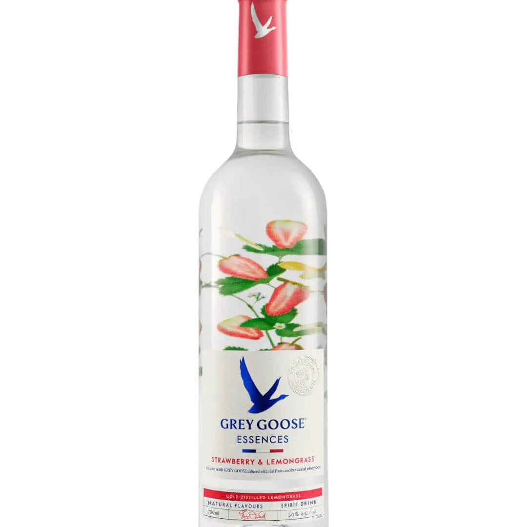 Grey Goose Essences Strawberry & Lemongrass Vodka Based Spirit, 70 cl