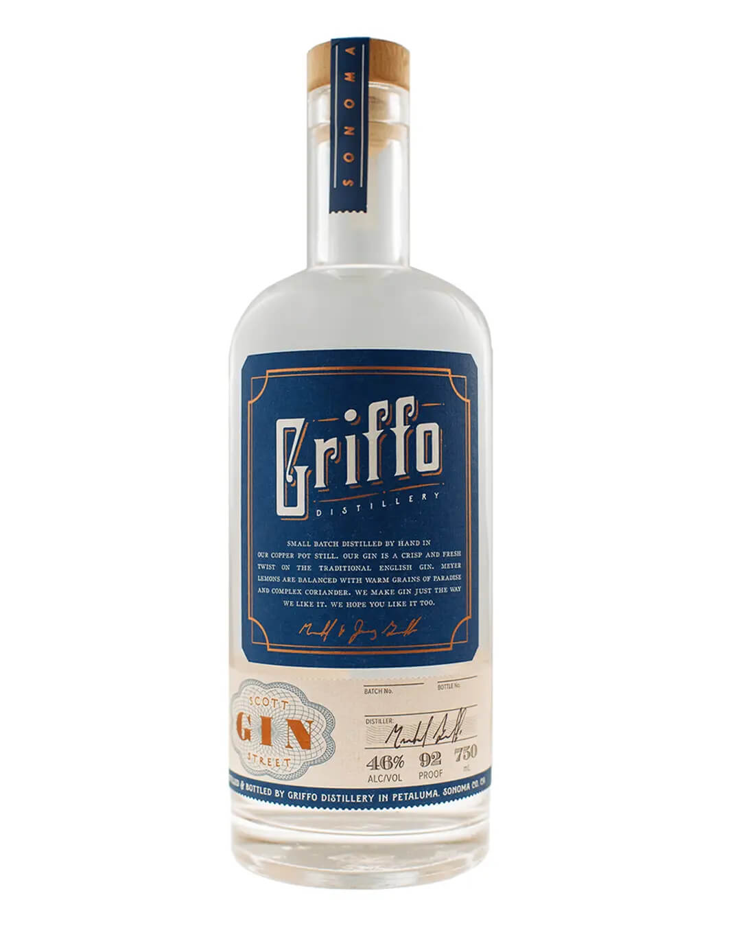 Griffo Scott Street Gin, 70 cl