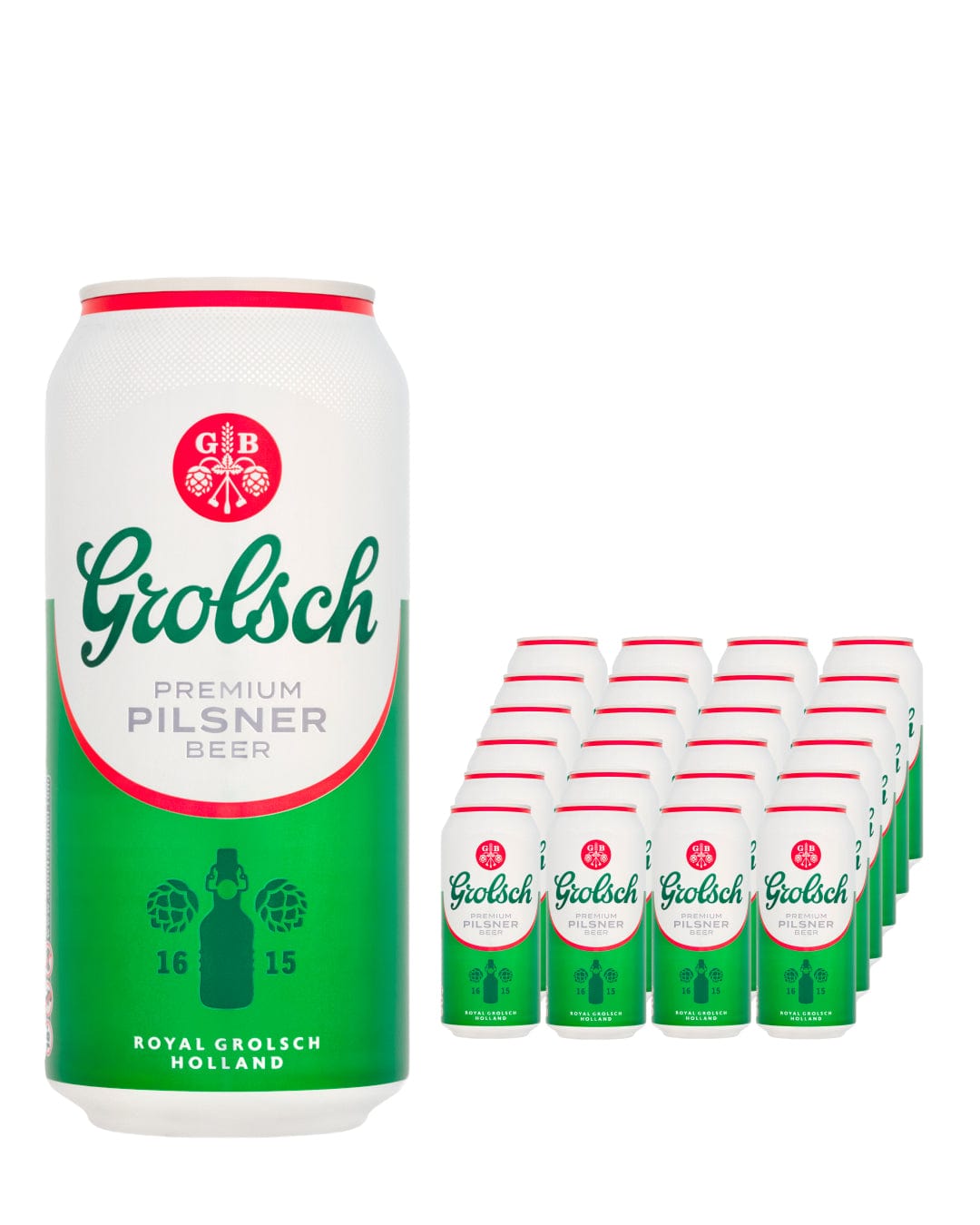 Grolsch Premium Pilsner Beer Can Multipack, 24 x 440 ml