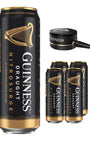 Guinness Draught Nitrosurge Can Bundle, 4 x 558 ml + Device