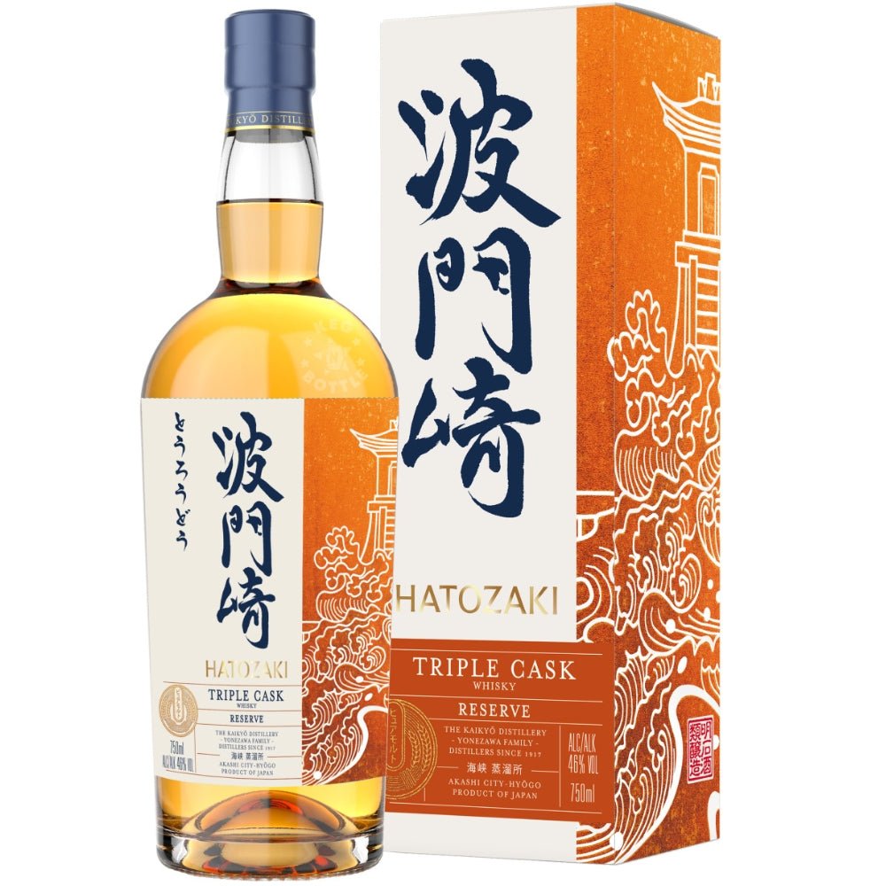 Hatozaki Triple Cask Reserve Whisky (750 ml)