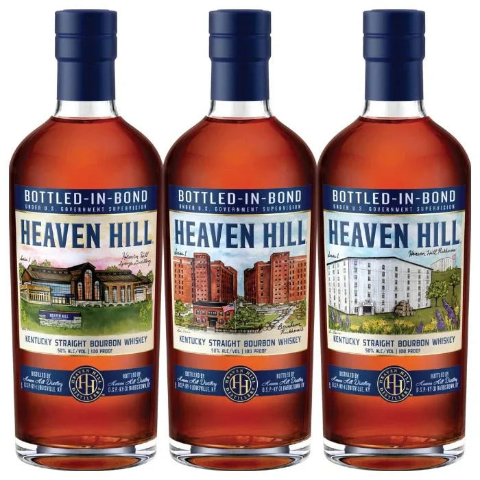 Heaven Hill 7 Year Artist Series Collection X Bri Bowers Combo Pack (3x750mL)