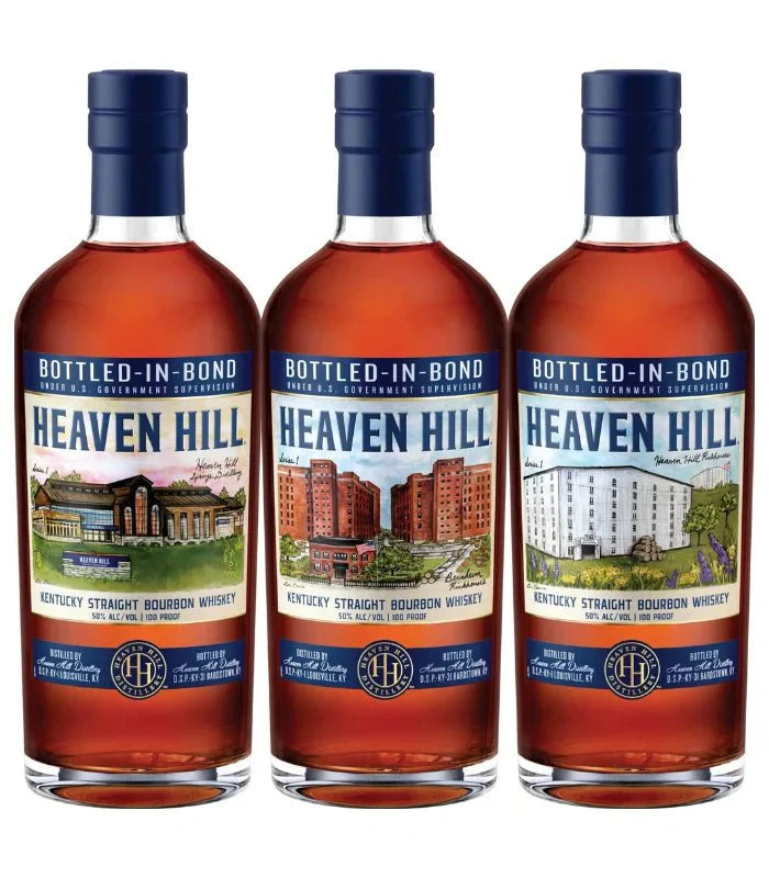 Heaven Hill 7 Year Artist Series Collection X Bri Bowers Combo Pack (3x750mL)