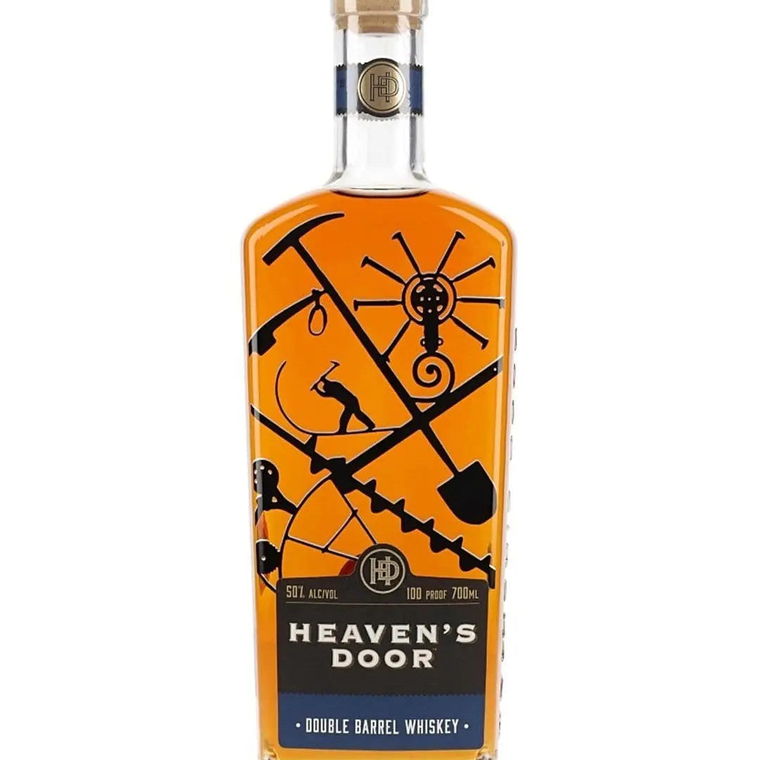 Heaven's Door Double Barrel Tennessee Bourbon Whiskey | Bob Dylan, 70 cl