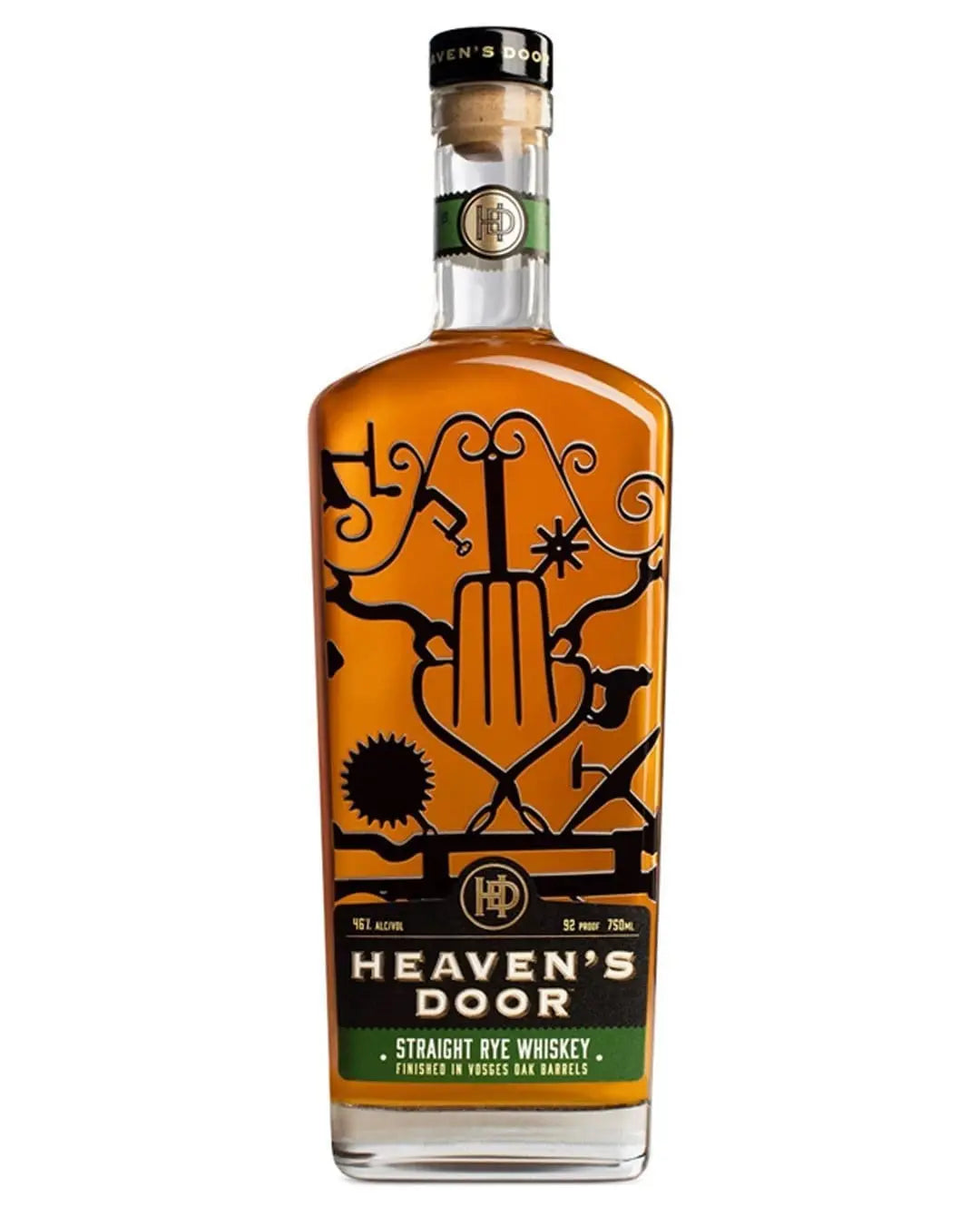 Heaven's Door Tennessee Straight Rye Bourbon Whiskey | Bob Dylan, 70 cl