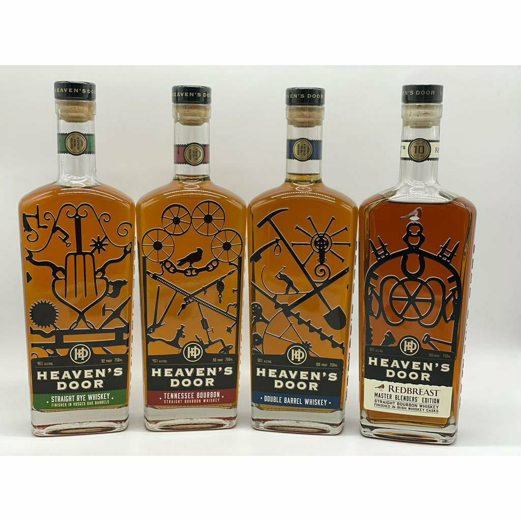 Heaven's Door Whiskey Combo Set (4 x 750 ml)