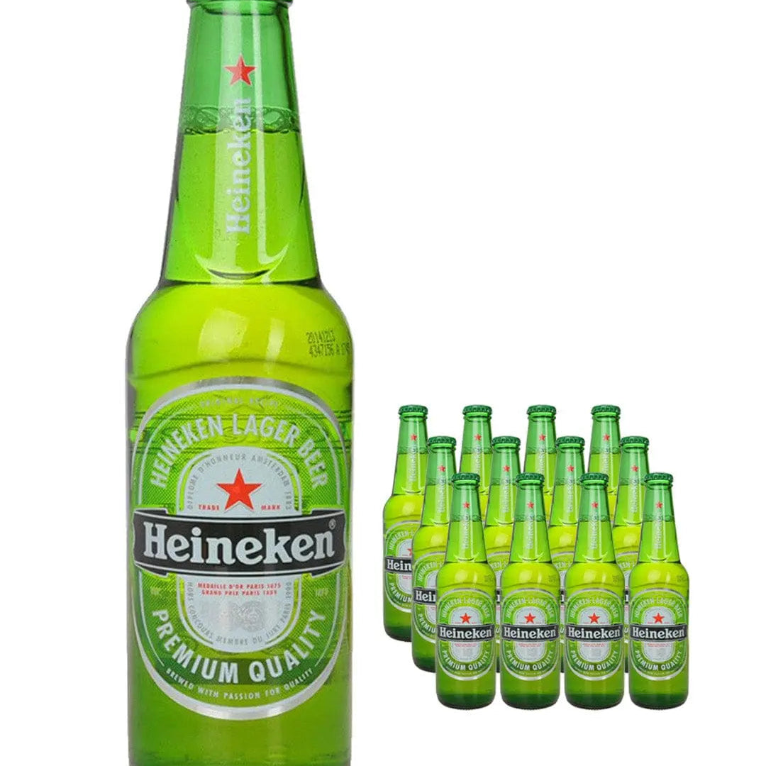 Heineken Premium Lager Beer Bottle Multipack, 12 x 650 ml