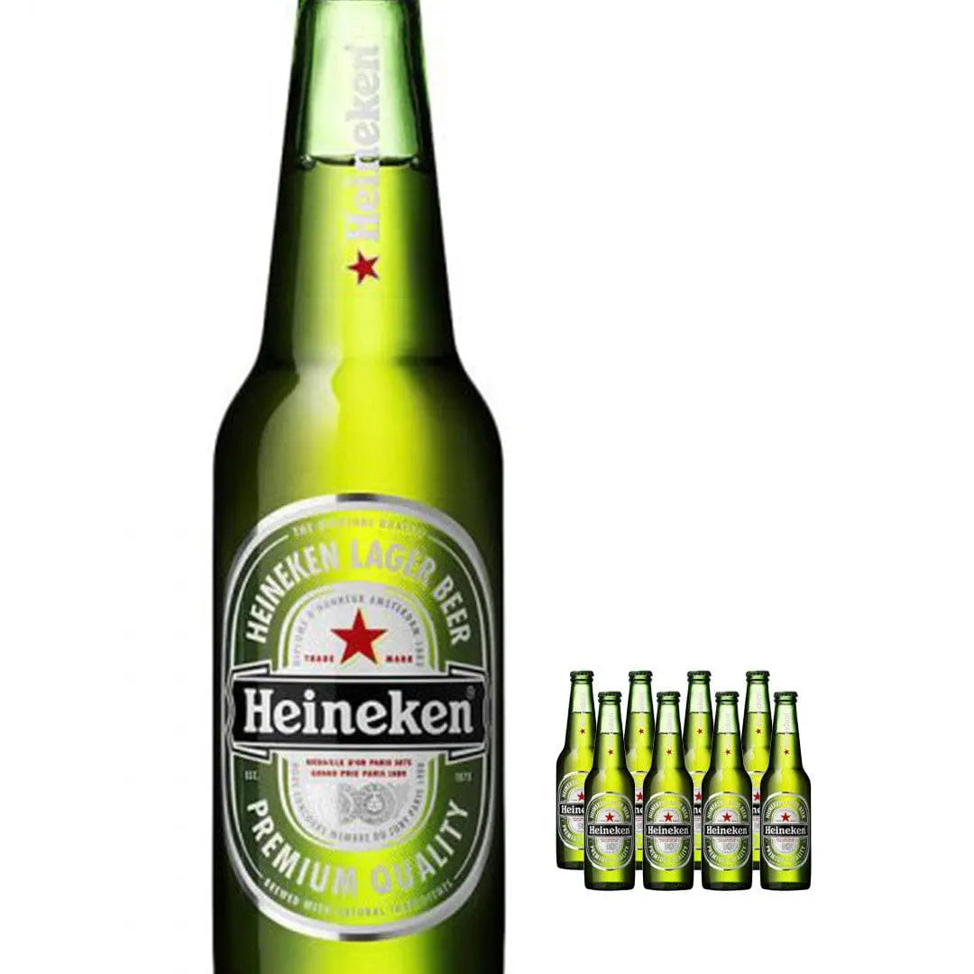 Heineken Premium Lager Beer Multipack, 12 x 330 ml