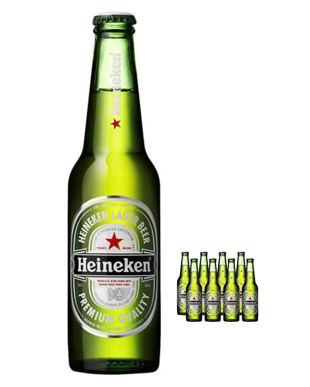 Heineken Premium Lager Beer Multipack, 12 x 330 ml