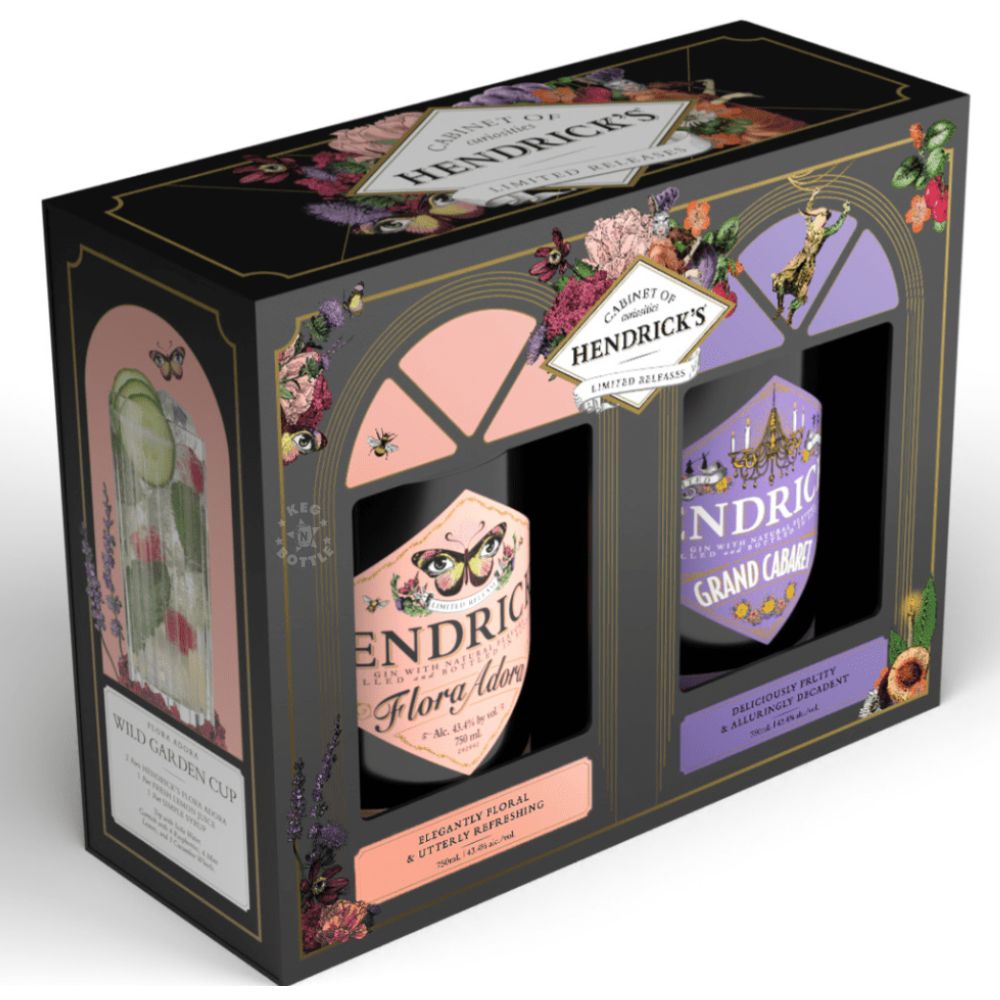Hendrick's Flora Adora & Grand Cabaret Combo Pack (2x750mL)