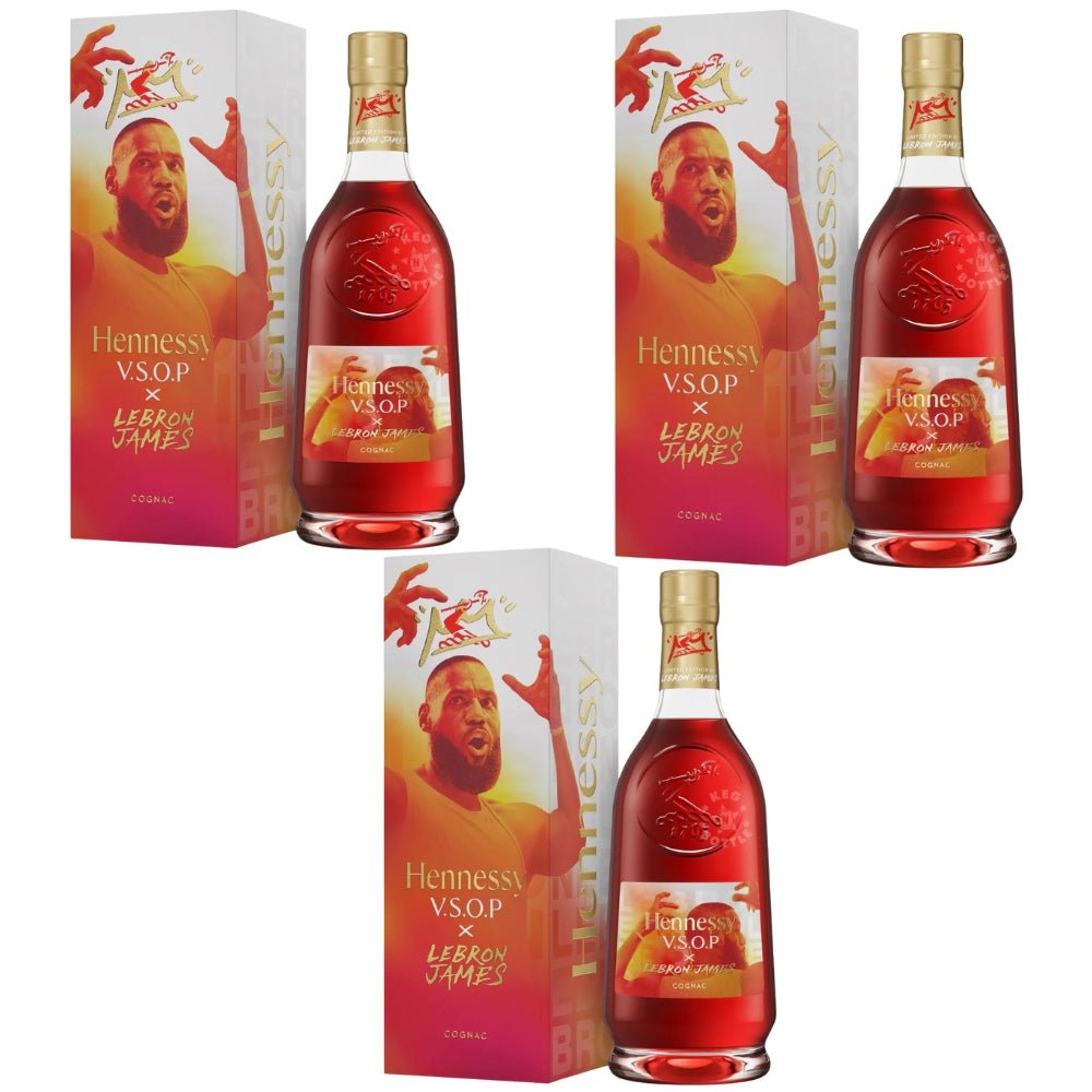 Hennessy VSOP X Lebron James Limited Edition Cognac - 3 Pack (750mL)
