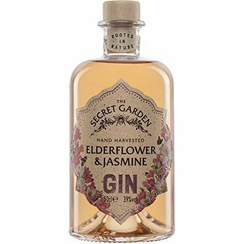 Herb Garden Pink Elderflower & Jasmine Gin (750 ml)