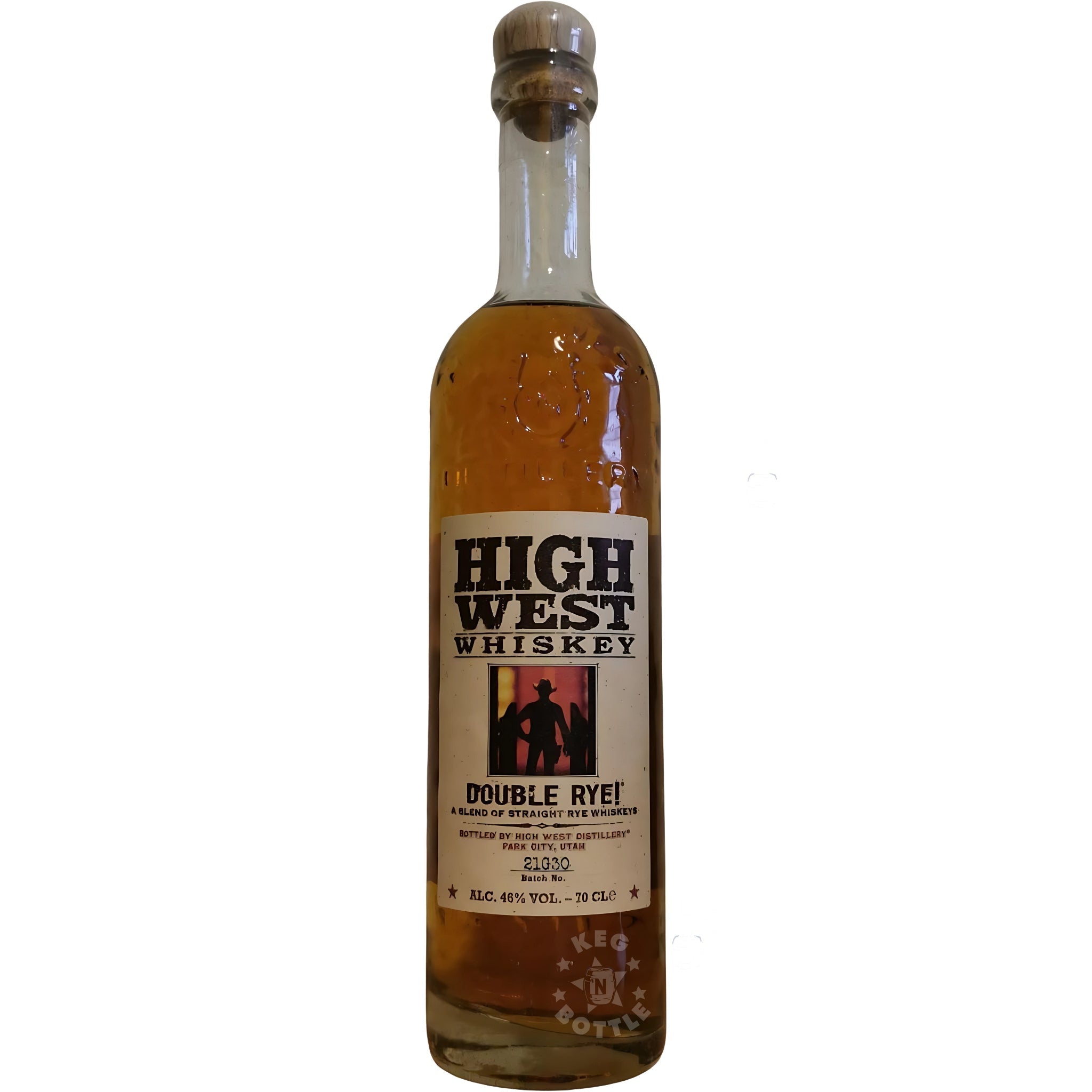 High West Double Rye Whiskey - Vintage Label (750ml)