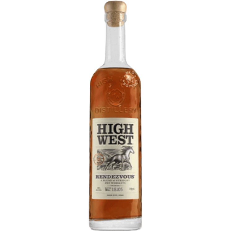 High West Rendezvous Rye Whiskey (750 ml)