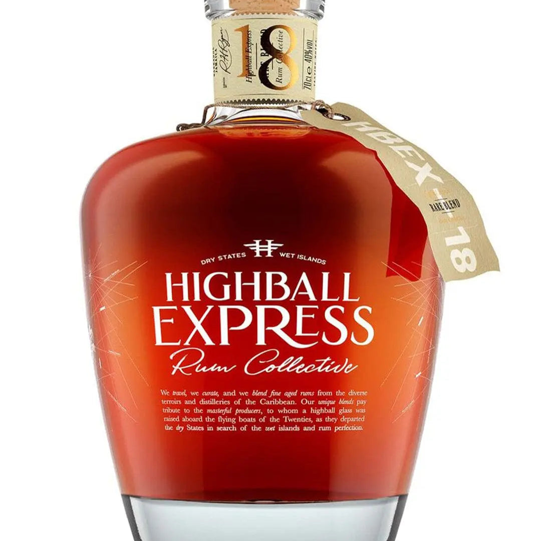 Highball Express Rare Blend 18 Year Old Rum, 70 cl