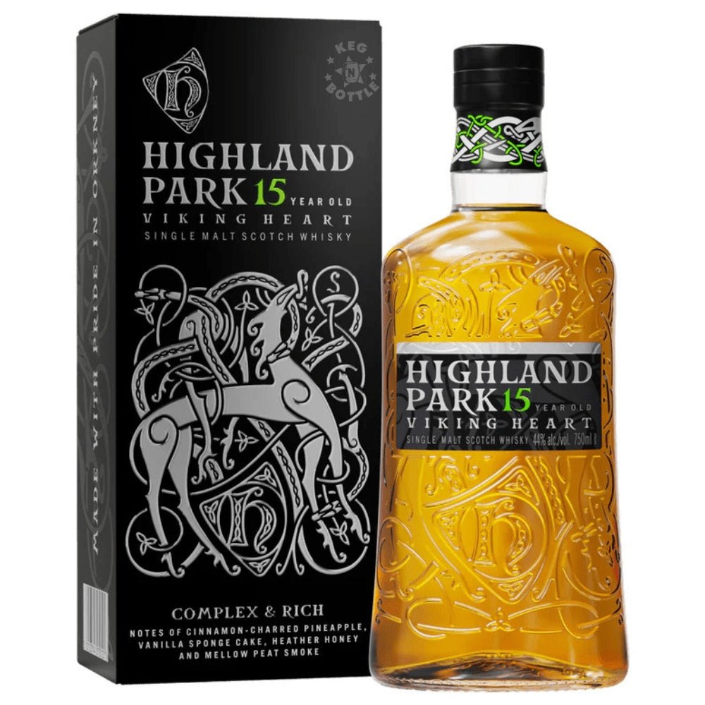 Highland Park 15 Year Viking Heart Single Malt Scotch (750 ml)