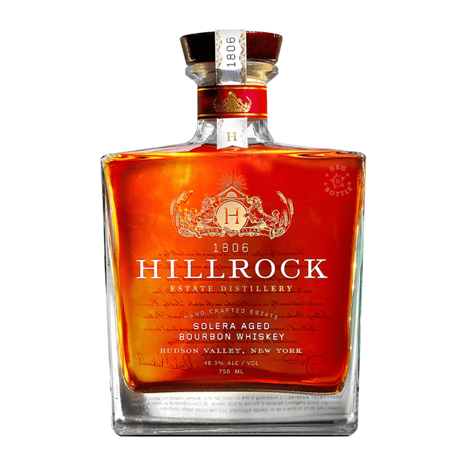 Hillrock Solera Aged Bourbon Whiskey (750 ml)
