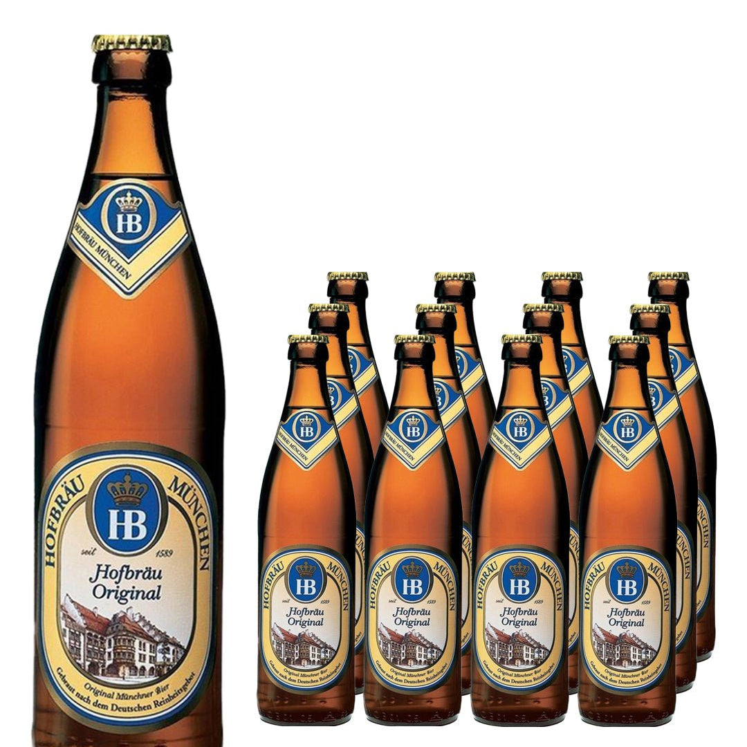 Hofbrauhaus Original Lager Pils Multipack, 12 x 500 ml