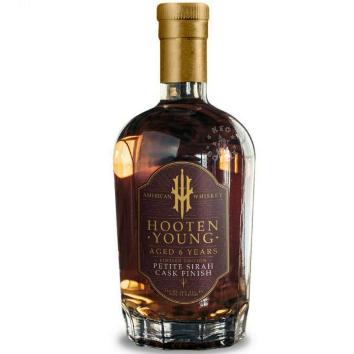 Hooten Young 6 Year Petite Syrah Cask Whiskey (750 ml)
