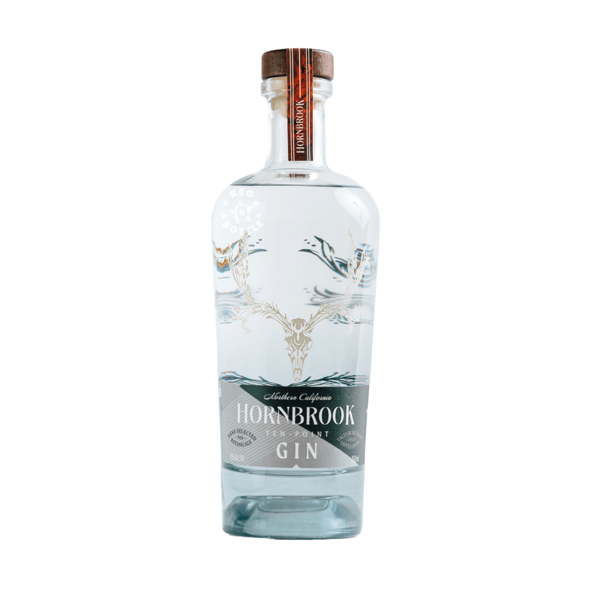 Hornbrook Ten Point Gin (750 ml)