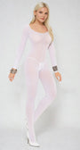 Opaque Long Sleeve Bodystocking