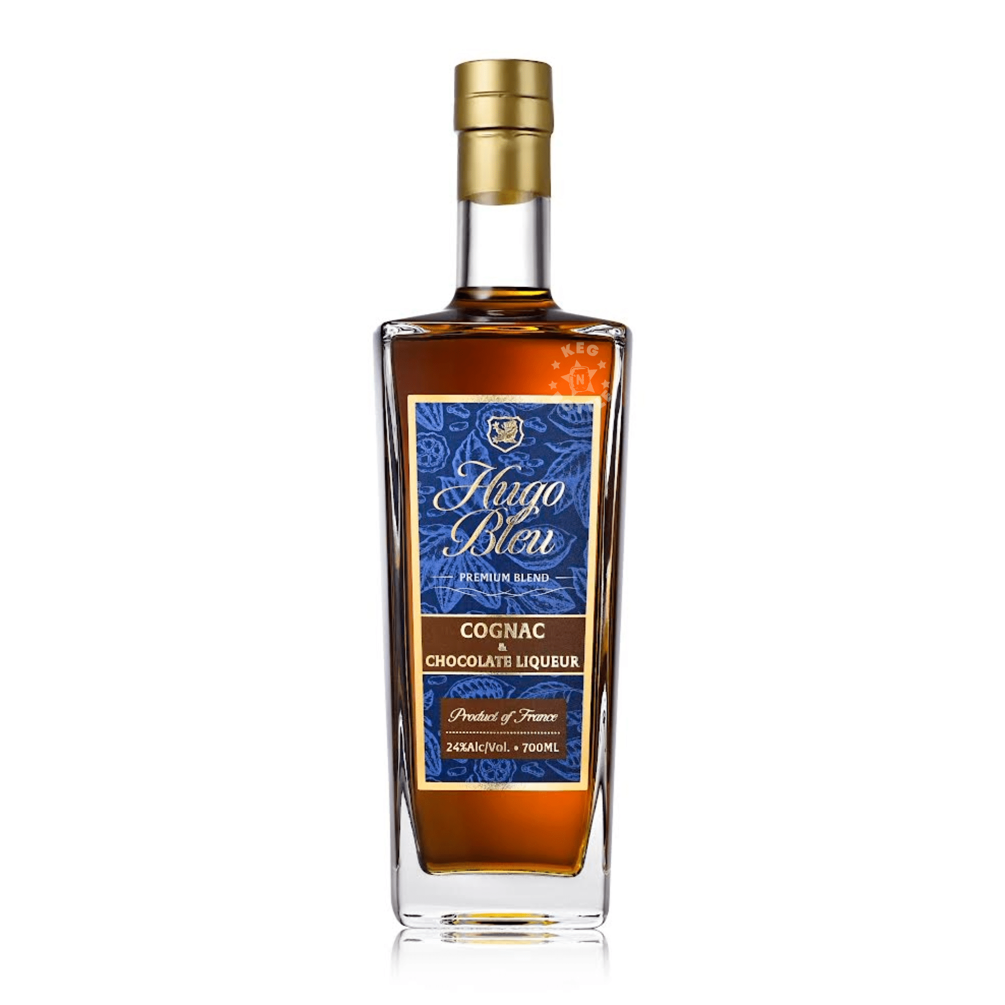 Hugo Bleu Cognac & Chocolate Liqueur (700 ml)