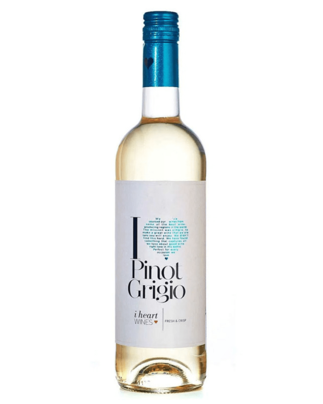 I Heart Pinot Grigio White Wine, 75 cl