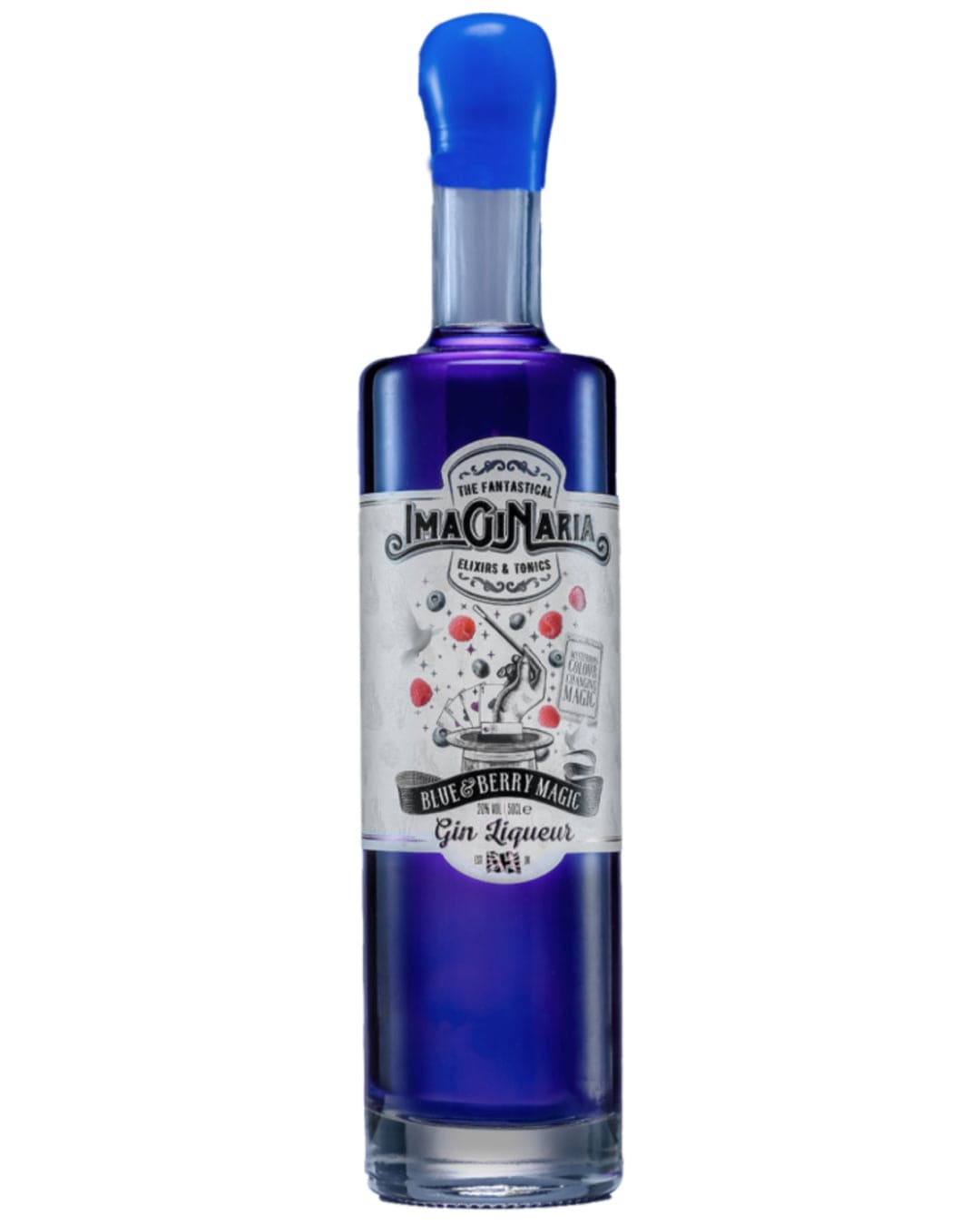 Imaginaria Blue & Berry Magic Gin Liqueur, 50 cl