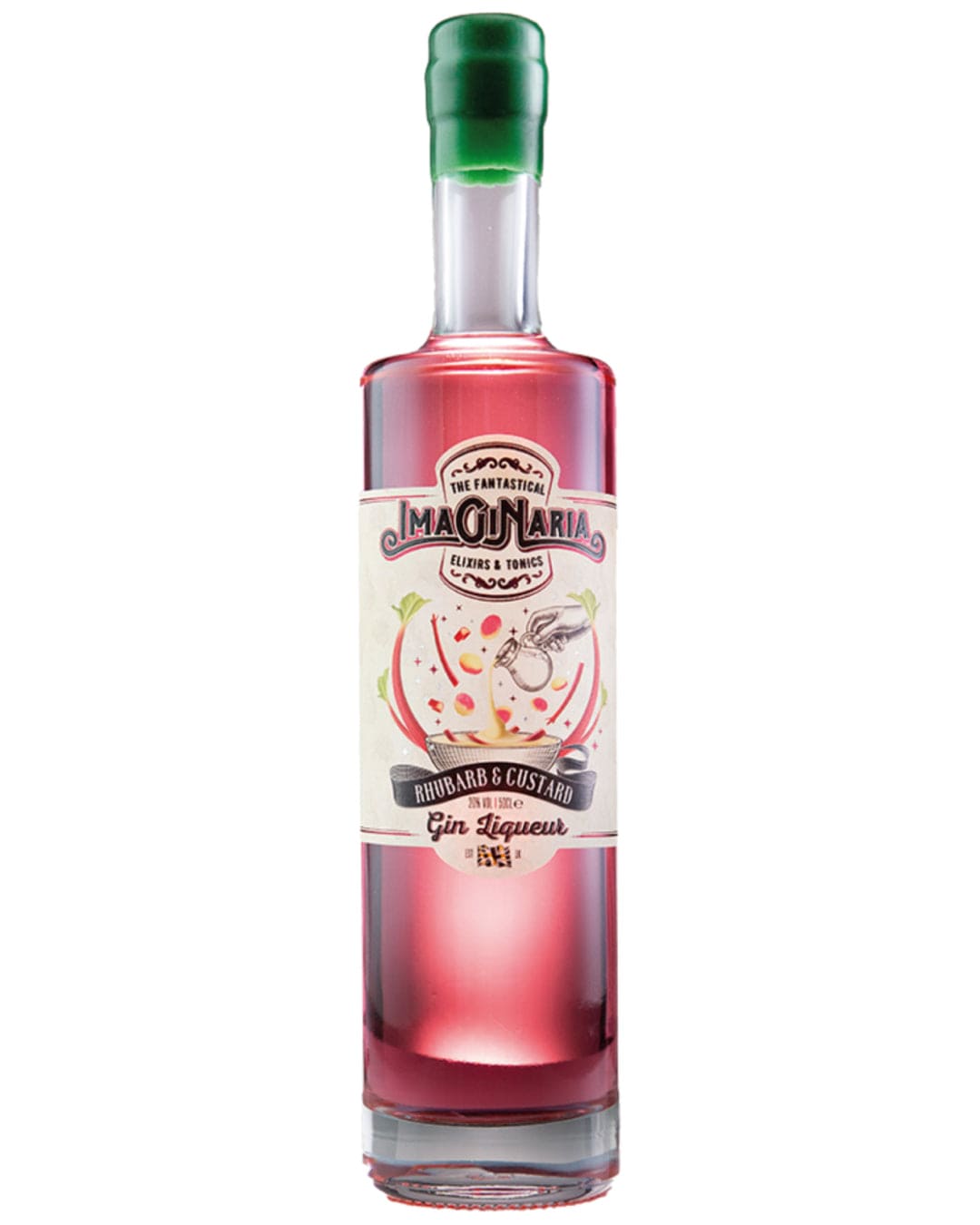 Imaginaria Rhubarb & Custard Gin Liqueur, 50 cl