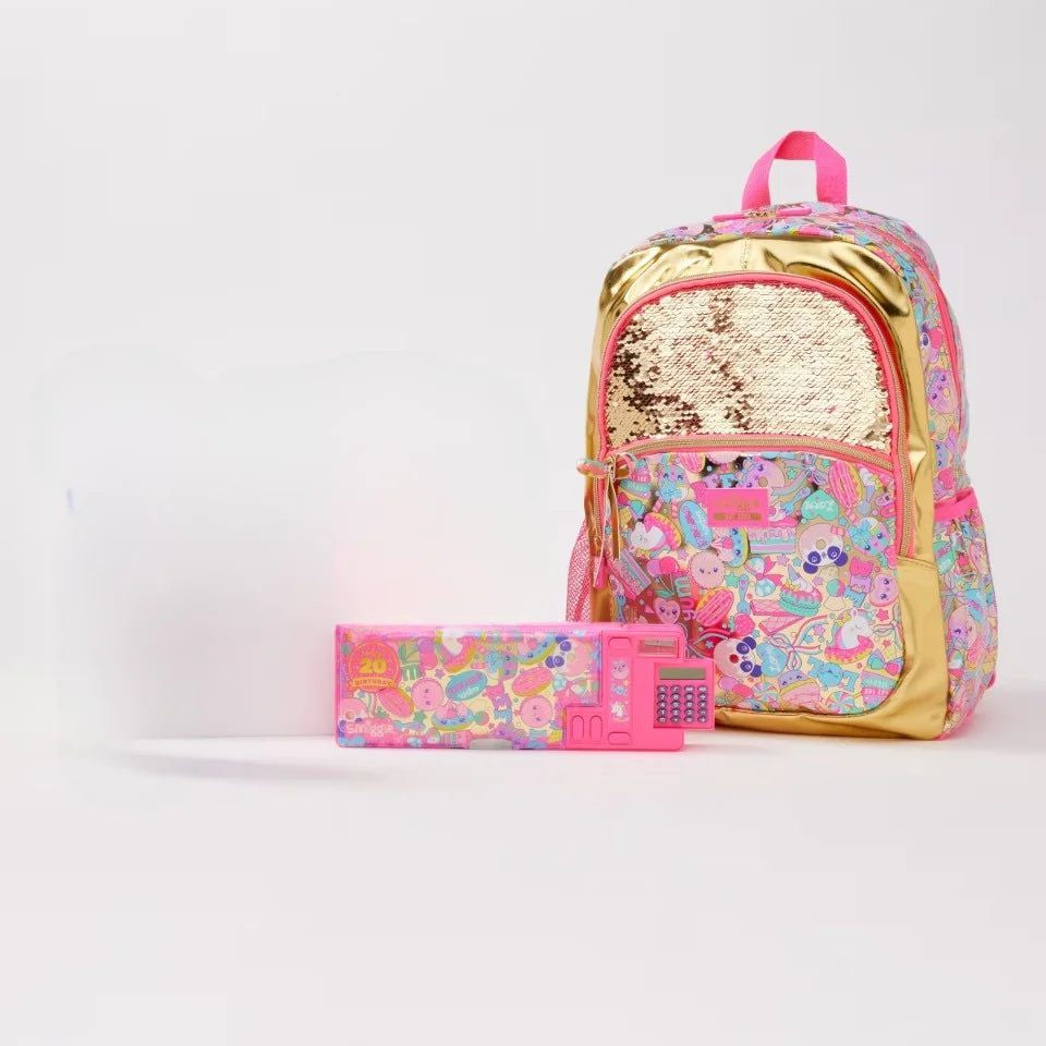 Smiggle - Vahşi Taraf 4 Parçalı Okul Çantası Seti